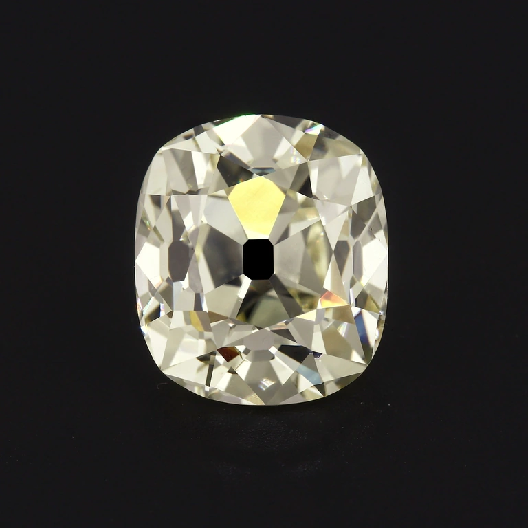 12.78 Ct. Y-Z VS2 Old Mine Cushion