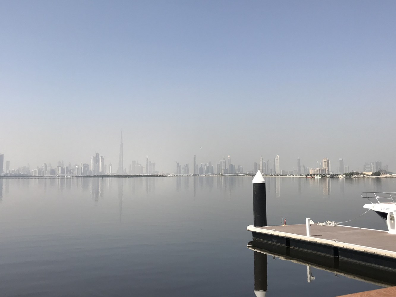 City setting: Dubai skyline (2017), not the exhibition venue.