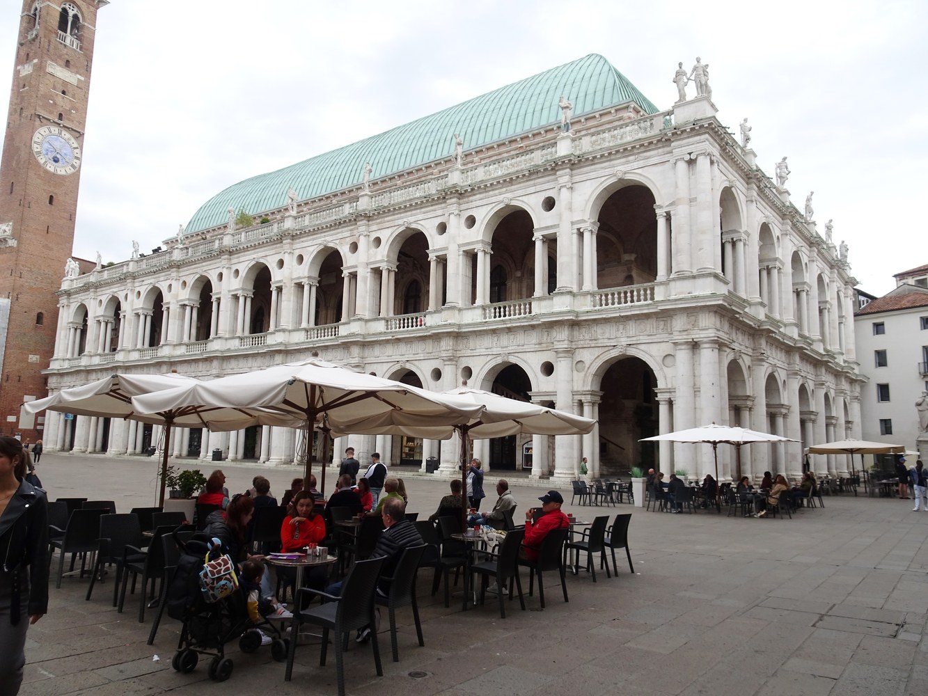 City setting: Basilica Palladiana, Vicenza (2022), not the fair venue.