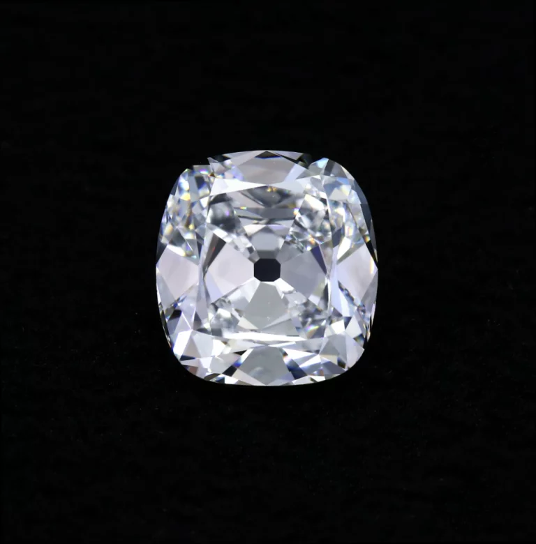 6.01 Ct. D VS2 Old Cut Cushion