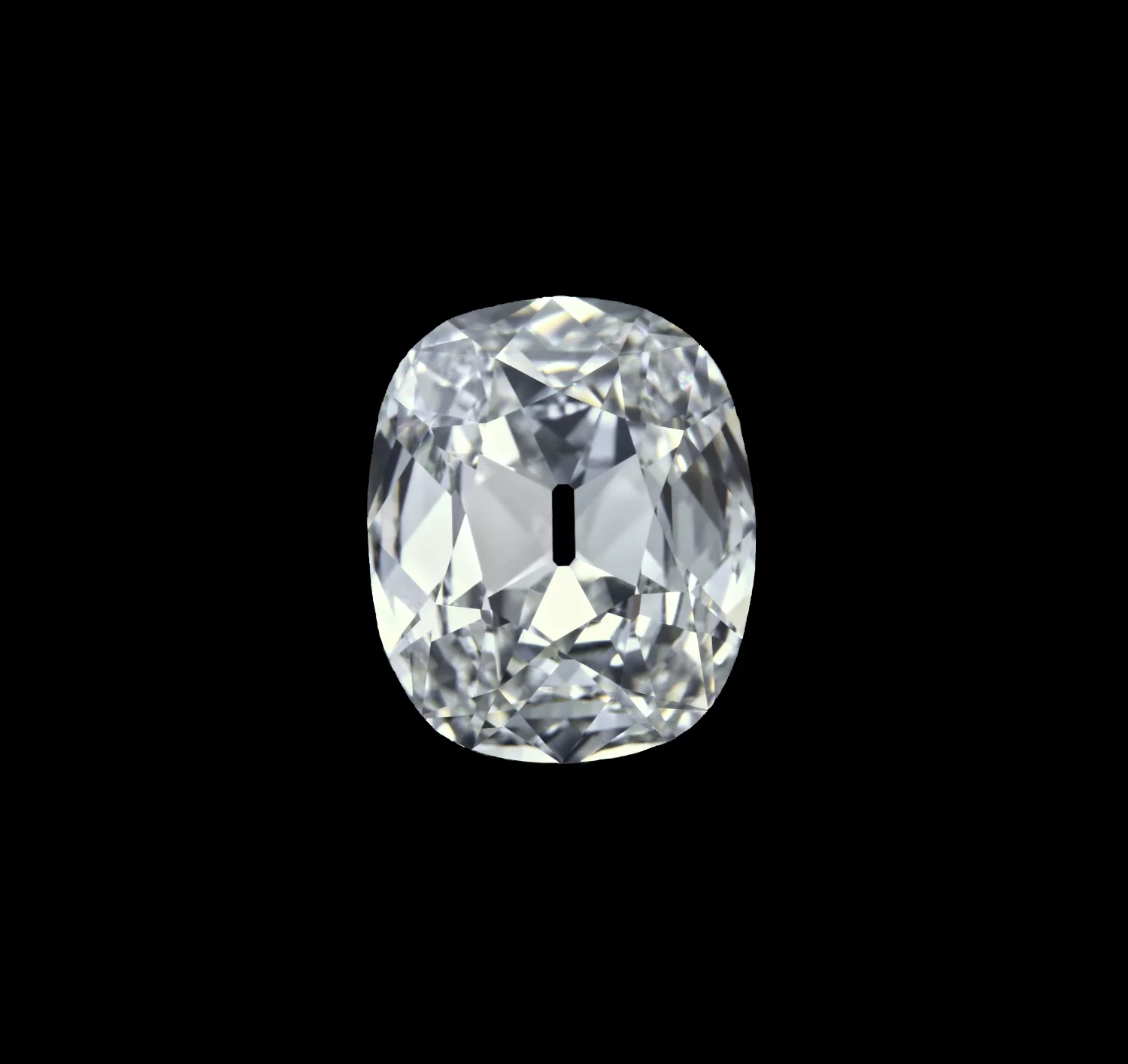 9.04 Ct. F IF Old Mine Cushion