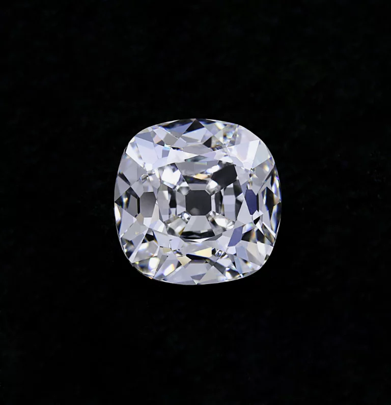 8.01 Ct. H VVS2 Old Mine Cushion