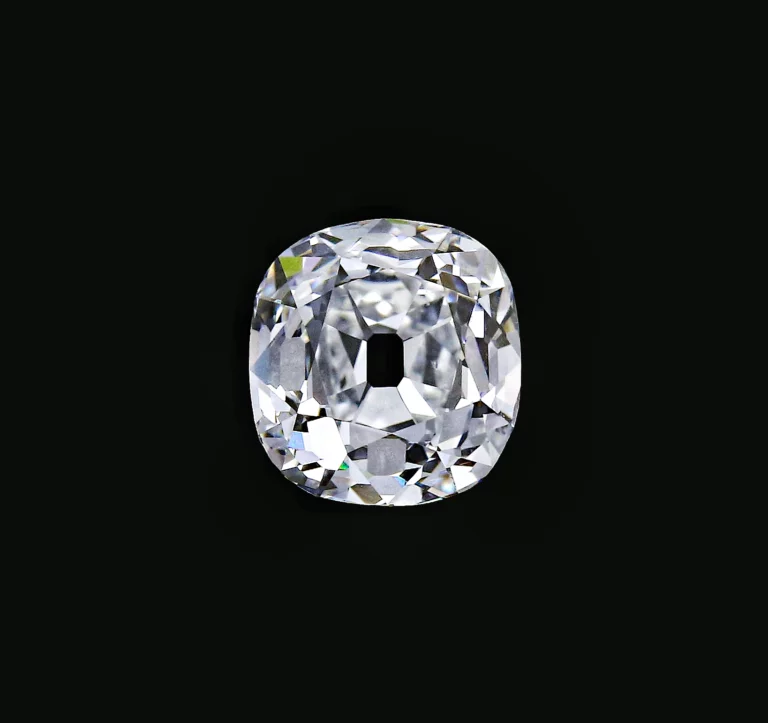 3.03 Ct. D VS2 Old Mine Cushion