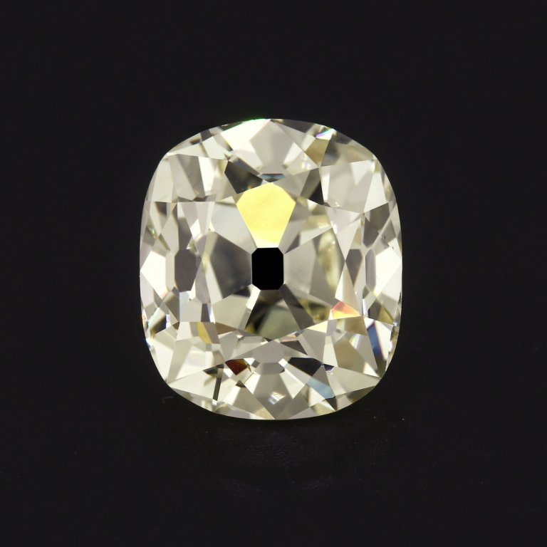12.78 Ct. Y-Z VS2 Old Mine Cushion
