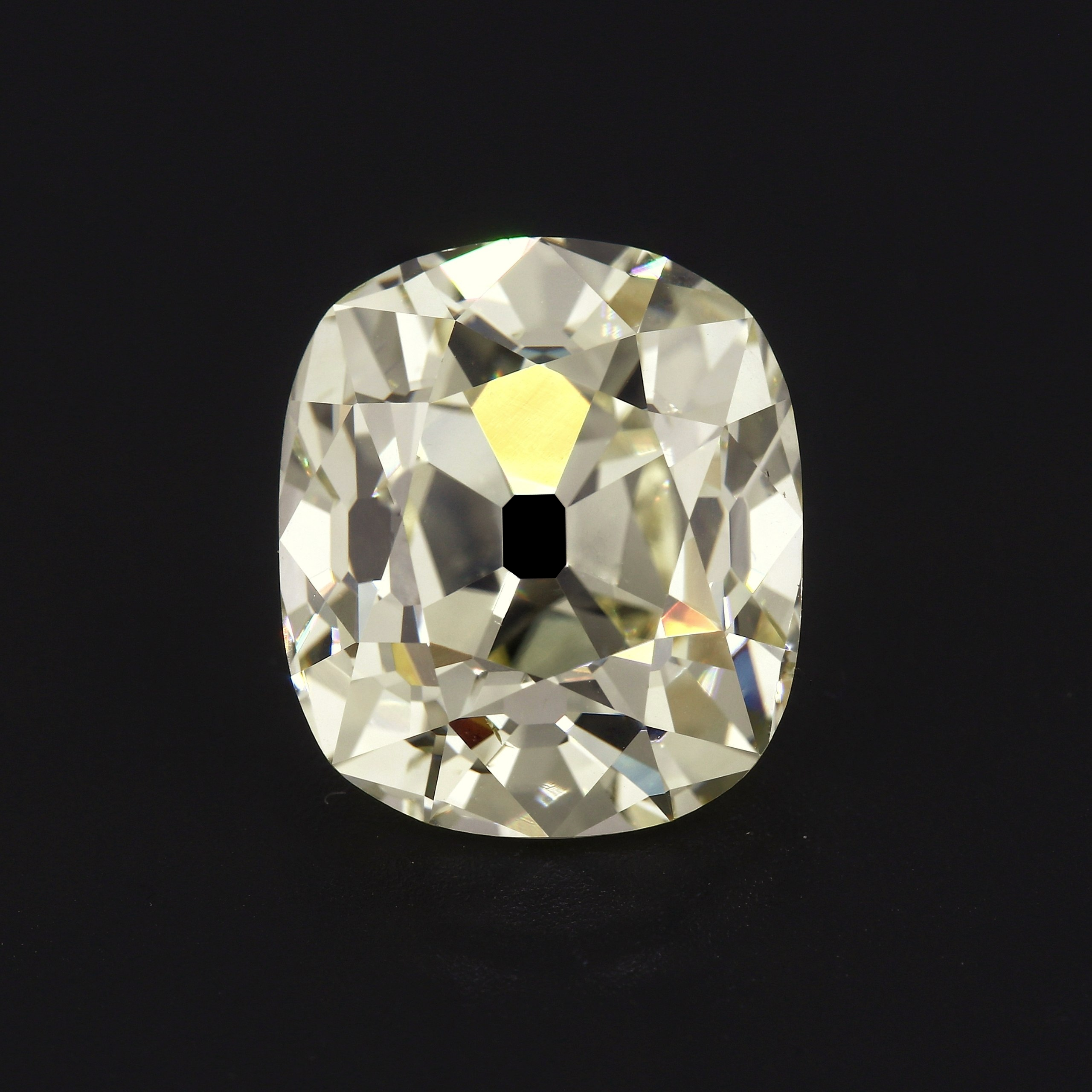 12.78 Ct. Y-Z VS2 Old Mine Cushion